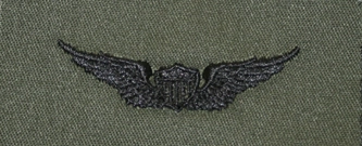 US Army rintamerkki, aviator, subdued