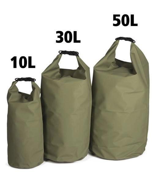 Mil-Tec Drybag kuivapussi, 10L - oliivinvihreä