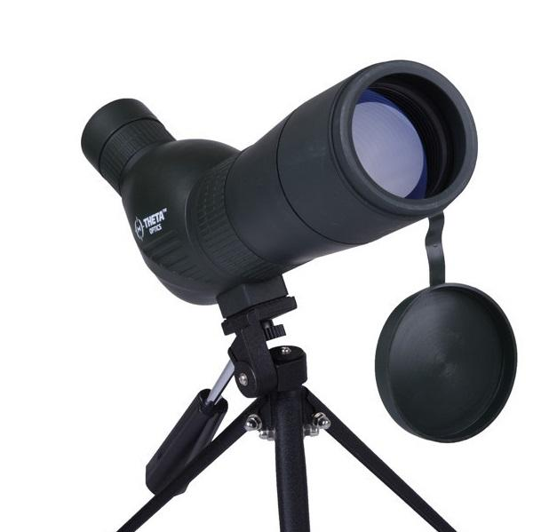 Theta Optics ratakaukoputki 15-45x60, tripodilla