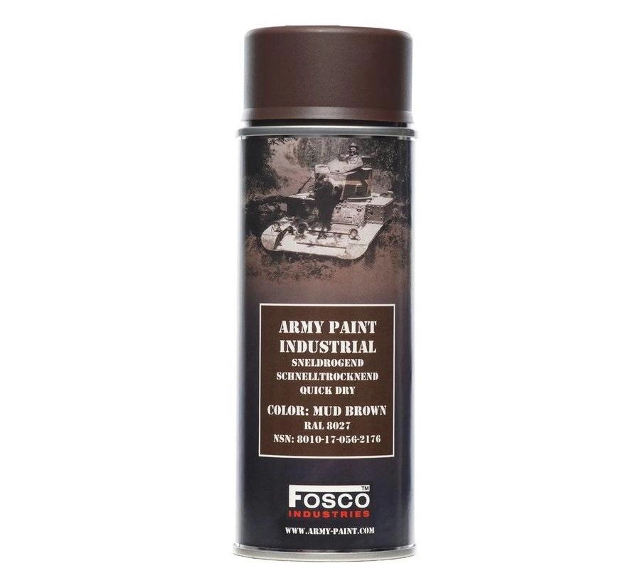 Fosco camo spray-maali 400ml, Mud Brown RAL 8027