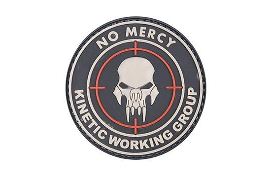 GFC Tactical No Mercy - Kinetic Working Group moraalimerkki - musta