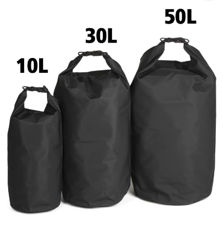 Mil-Tec Drybag kuivapussi, 10L - musta