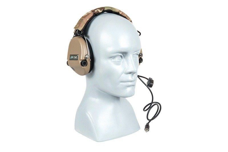 Z-Tac zSor headset mikrofonilla - DE / multicam