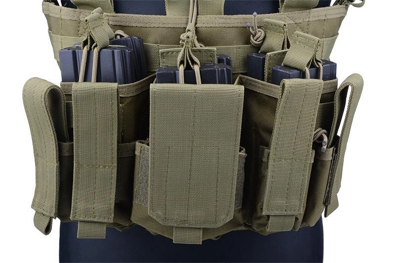GFC Tactical Scout Chest Rig - oliivinvihreä