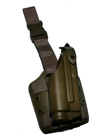 Reisikotelo SLS-tyyppinen, muotoiltu (Glock), kojootinruskea