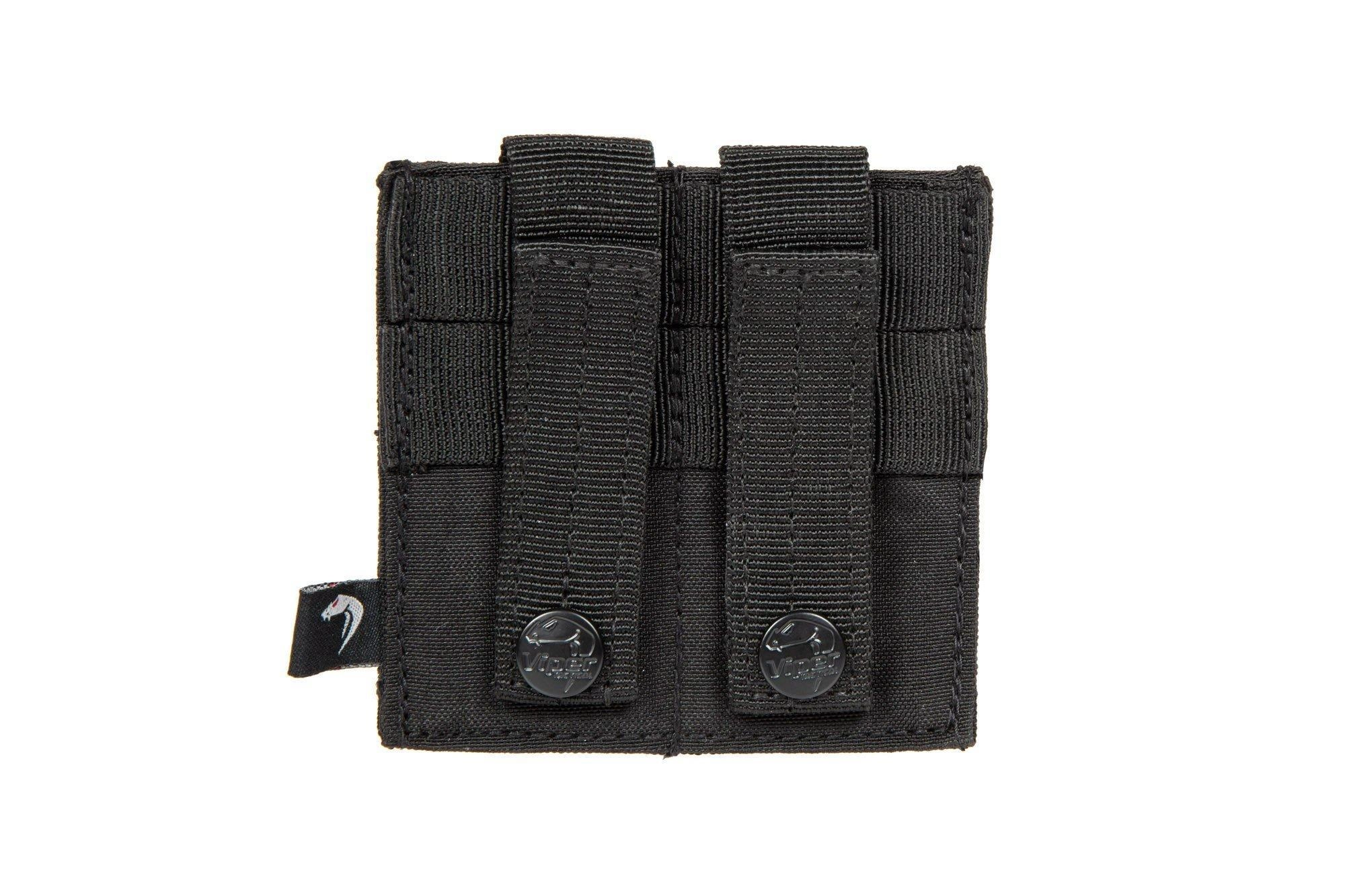 Viper Tactical Double Pistol Mag Plate - musta