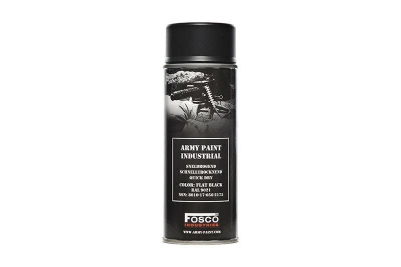 Fosco camo spray-maali 400ml, Black RAL 9021