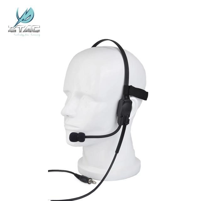 Z-Tactical ZMH180 Bone Conduction Headset - musta