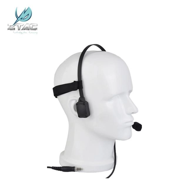 Z-Tactical ZMH180 Bone Conduction Headset - musta