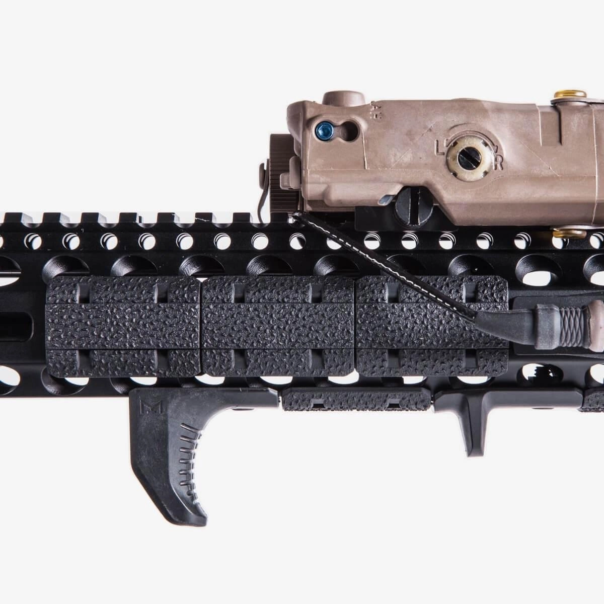 Magpul M-LOK Rail Cover Type 2 (MAG603) kiskosuojat, 6kpl - musta