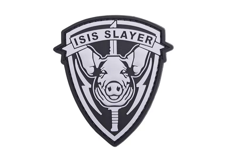 GFC Tactical ISIS Slayer Pig moraalimerkki, velcrolla - musta
