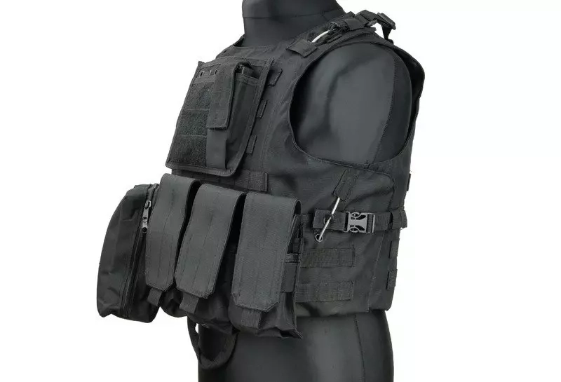 GFC Tactical AAV FSBE taisteluliivi - musta