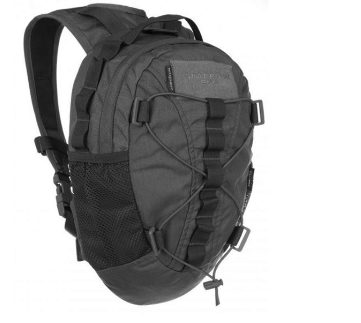 Wisport Sparrow Egg EDC reppu, 10 litraa - musta