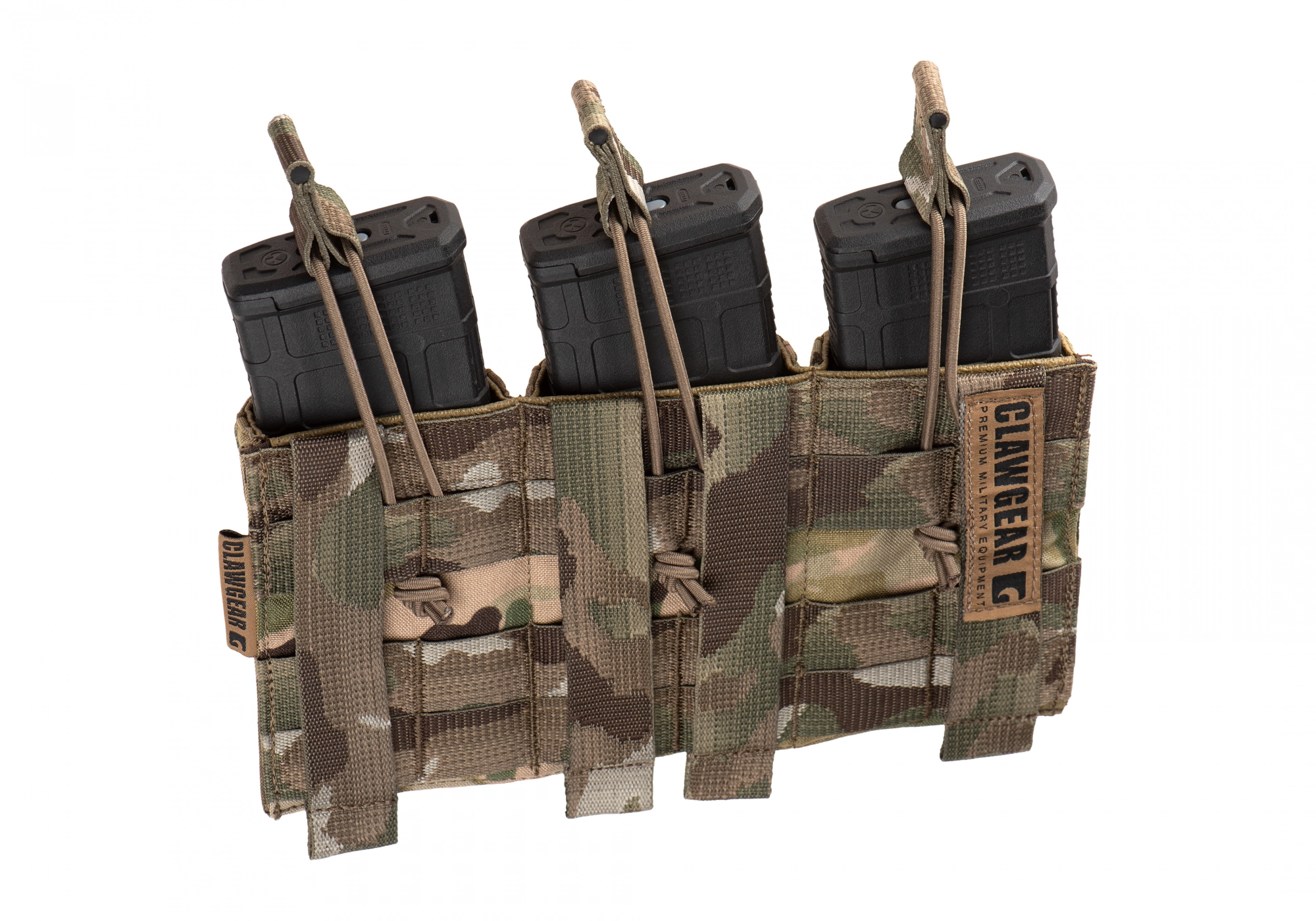 Clawgear Core 5.56mm Open Triple lipastasku - Multicam