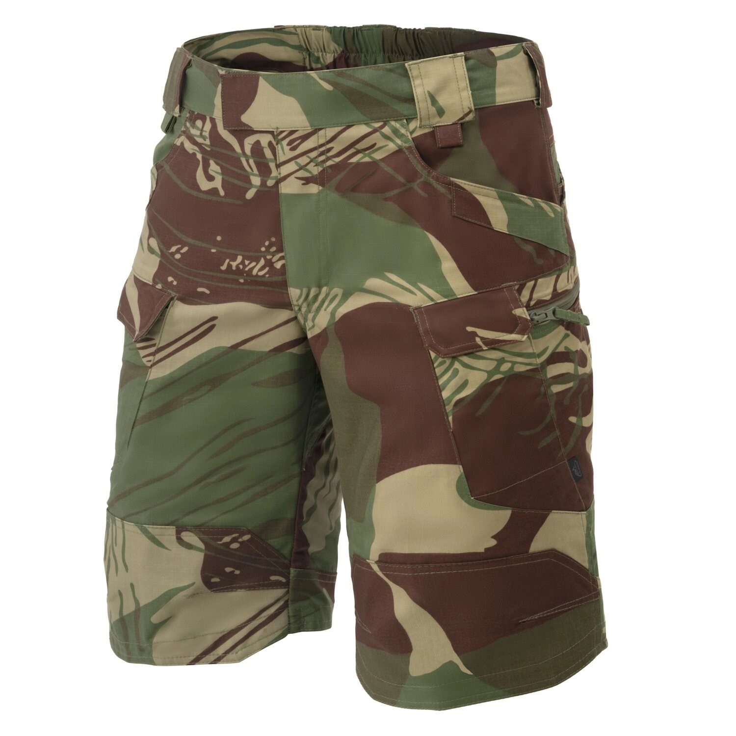 Helikon-Tex UTS 11" PolyCotton Stretch Ripstop shortsit - Rhodesian camo