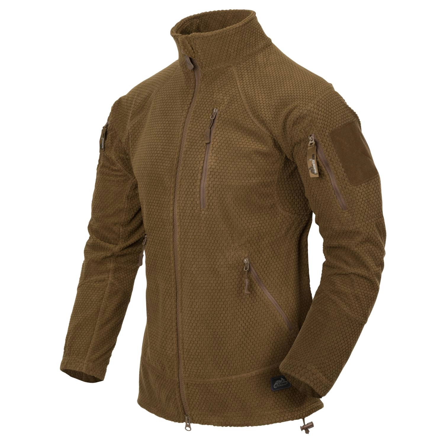 Helikon-Tex Alpha Tactical Grid Fleece takki - Coyote