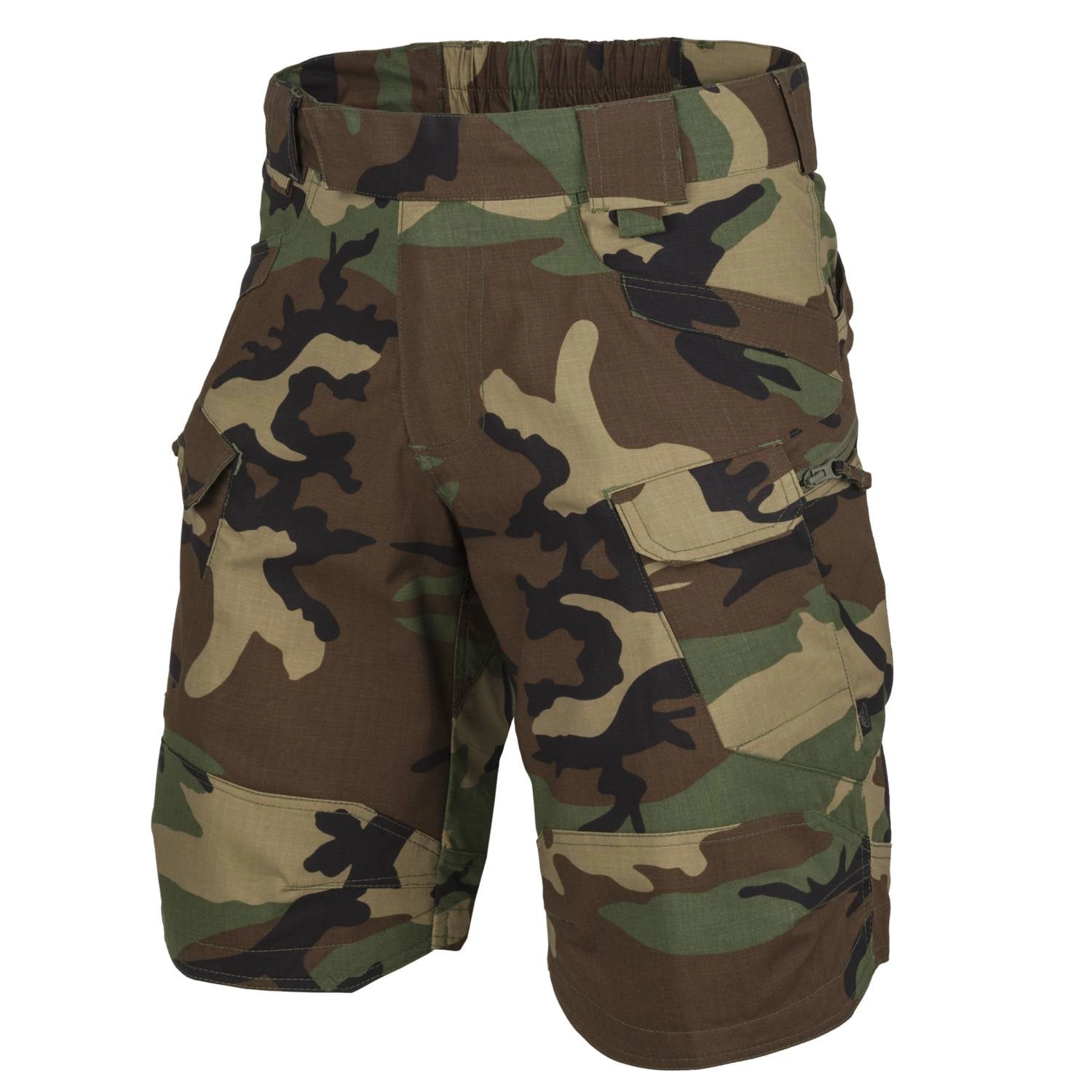 Helikon-Tex UTS 11" PolyCotton Stretch Ripstop shortsit - US Woodland