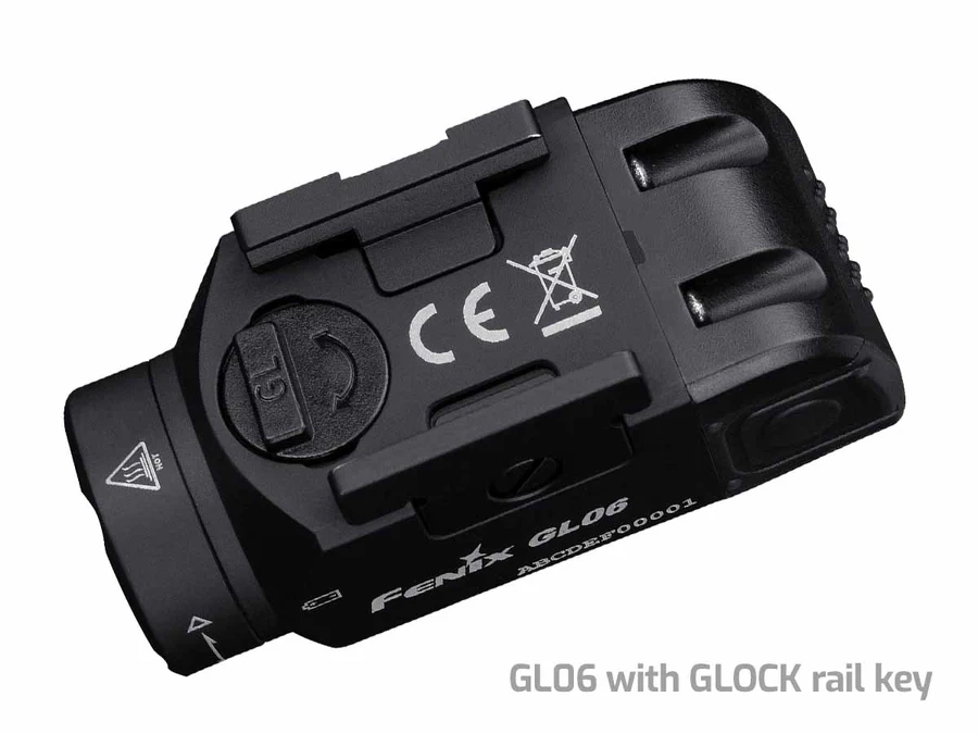 Fenix GL06-365 asevalo - Glock tai Picatinny kiskoon