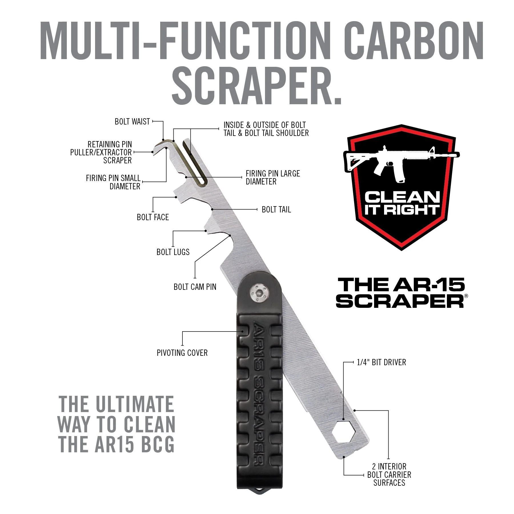 Real Avid AR15 Scraper