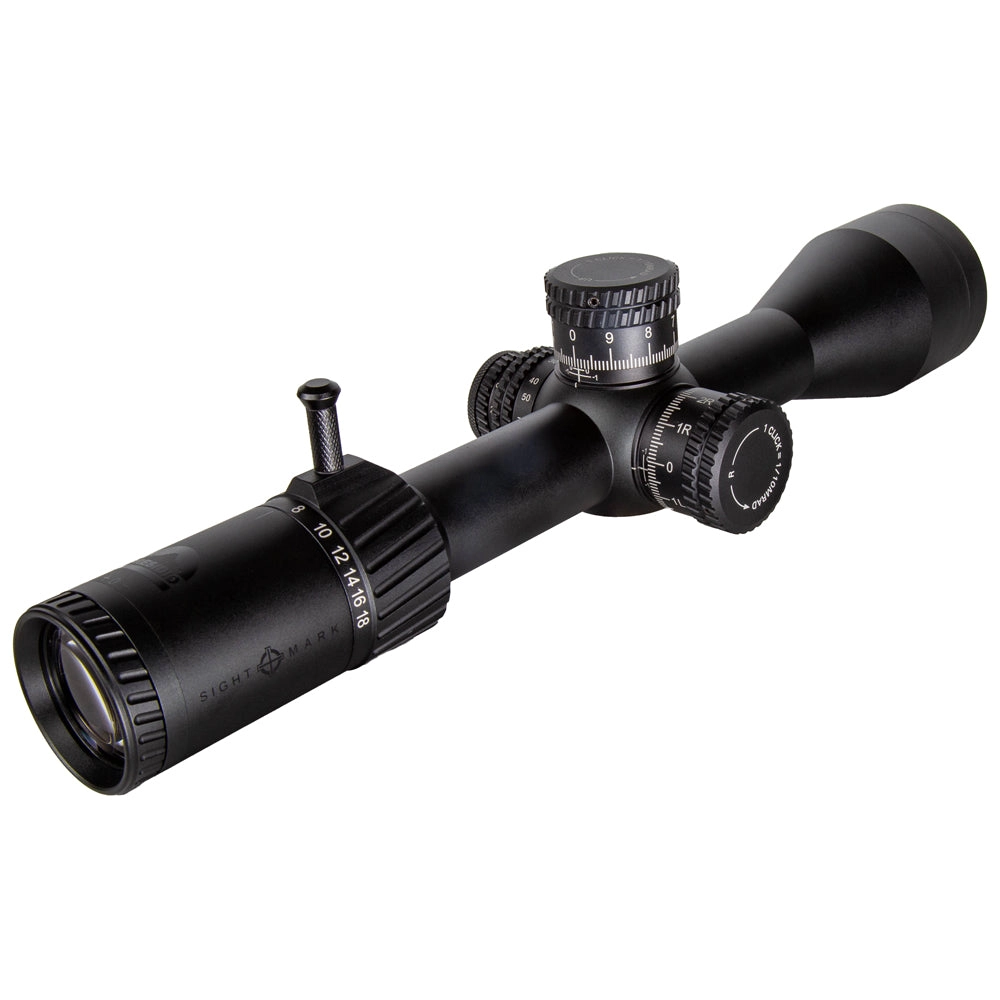 Sightmark Presidio 3-18x50 MR2 FFP kiikaritähtäin - Black