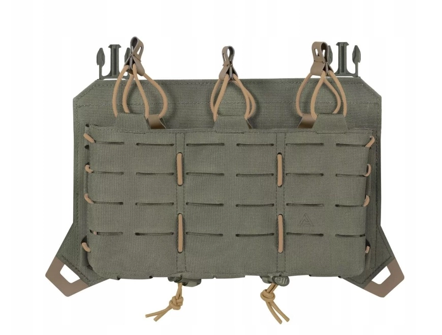 Direct Action SPITFIRE Triple Rifle Mag Flap - Ranger Green