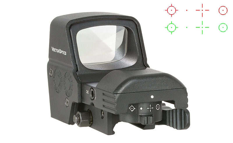 Vector Optics Omega 23x33 Four Reticle Reflex Sight - musta