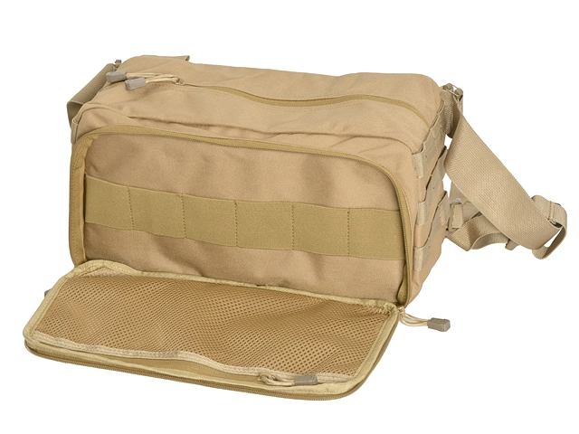 8Fields Practice Shooter Range Bag ratalaukku - Tan