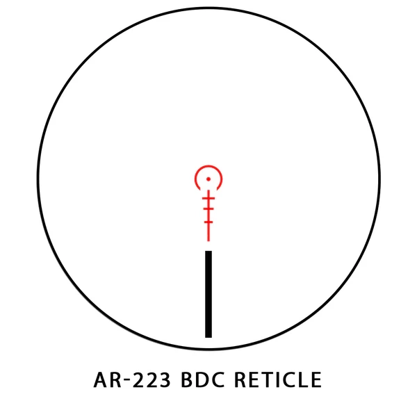 Sightmark Core TX 1-4x24 AR-223 BDC kiikaritähtäin - musta