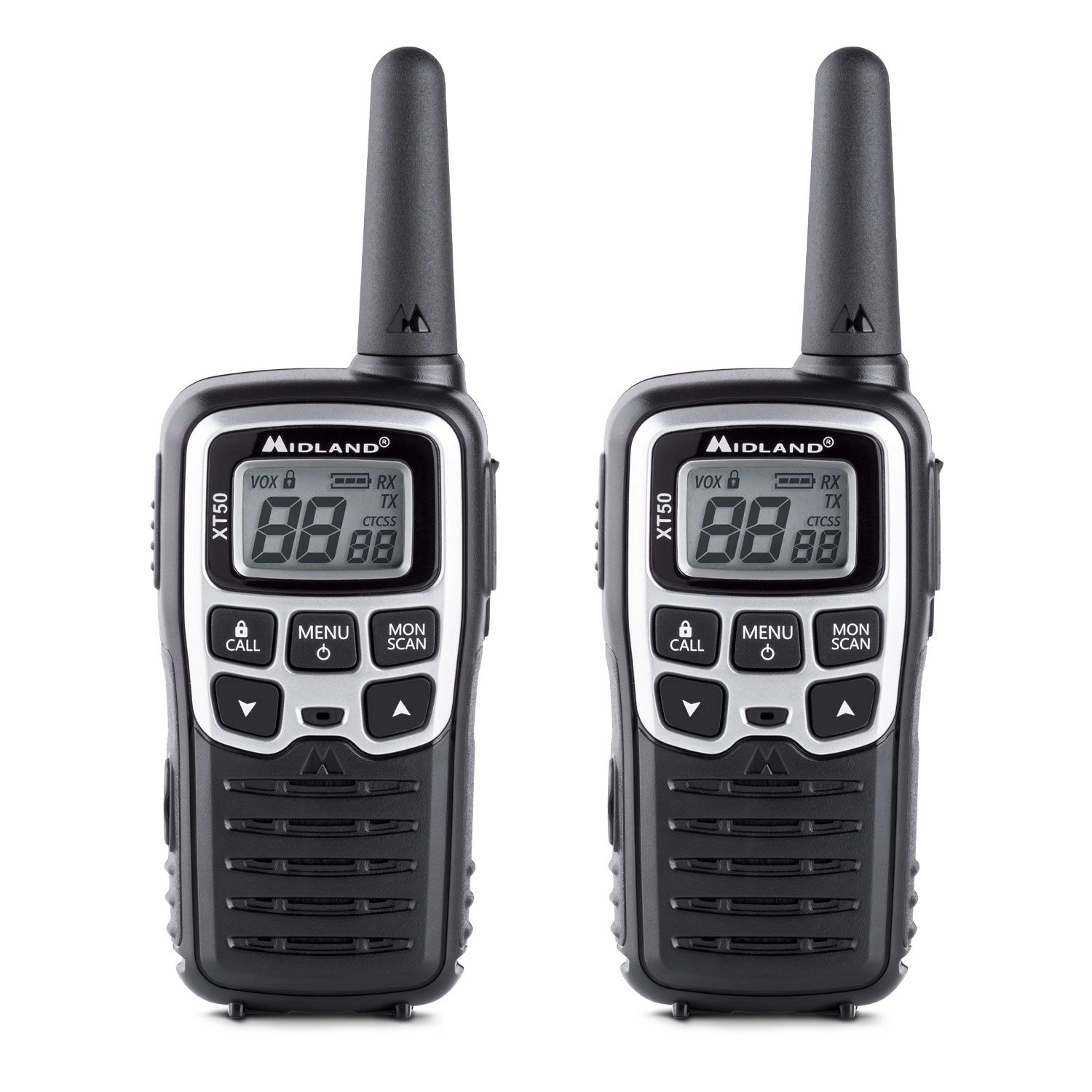 Midland XT50 radiopuhelimet - 2 kpl paketti