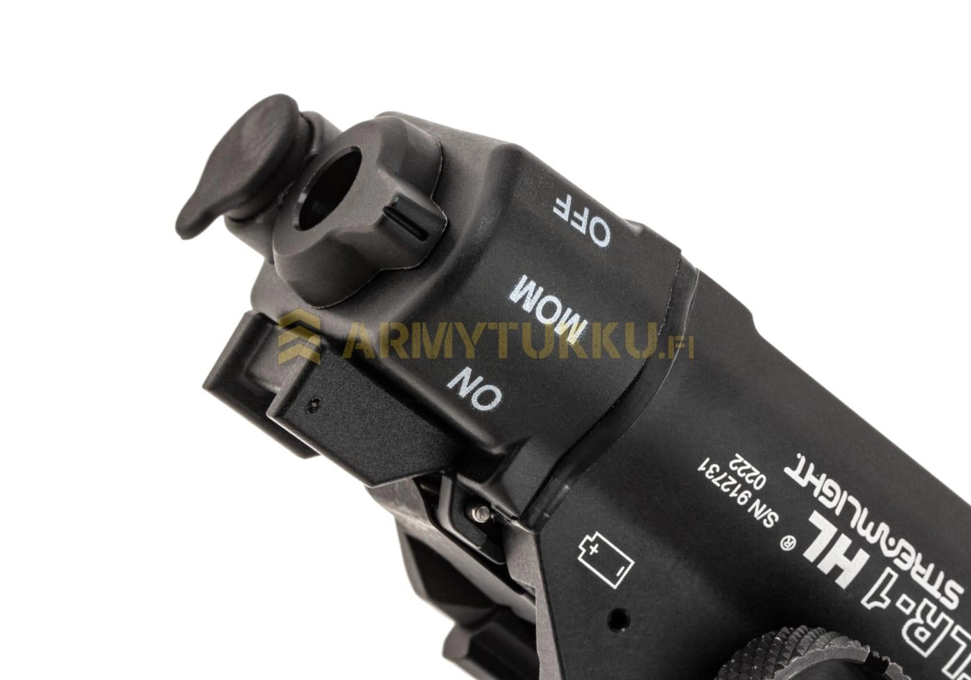 Streamlight TLR-1 HL valaisin + Remote Switch - musta