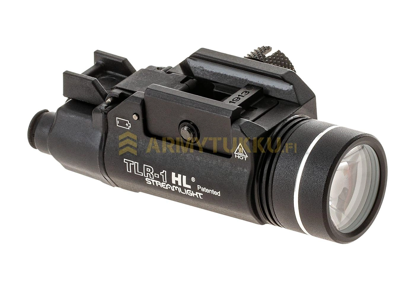 Streamlight TLR-1 HL valaisin + Remote Switch - musta