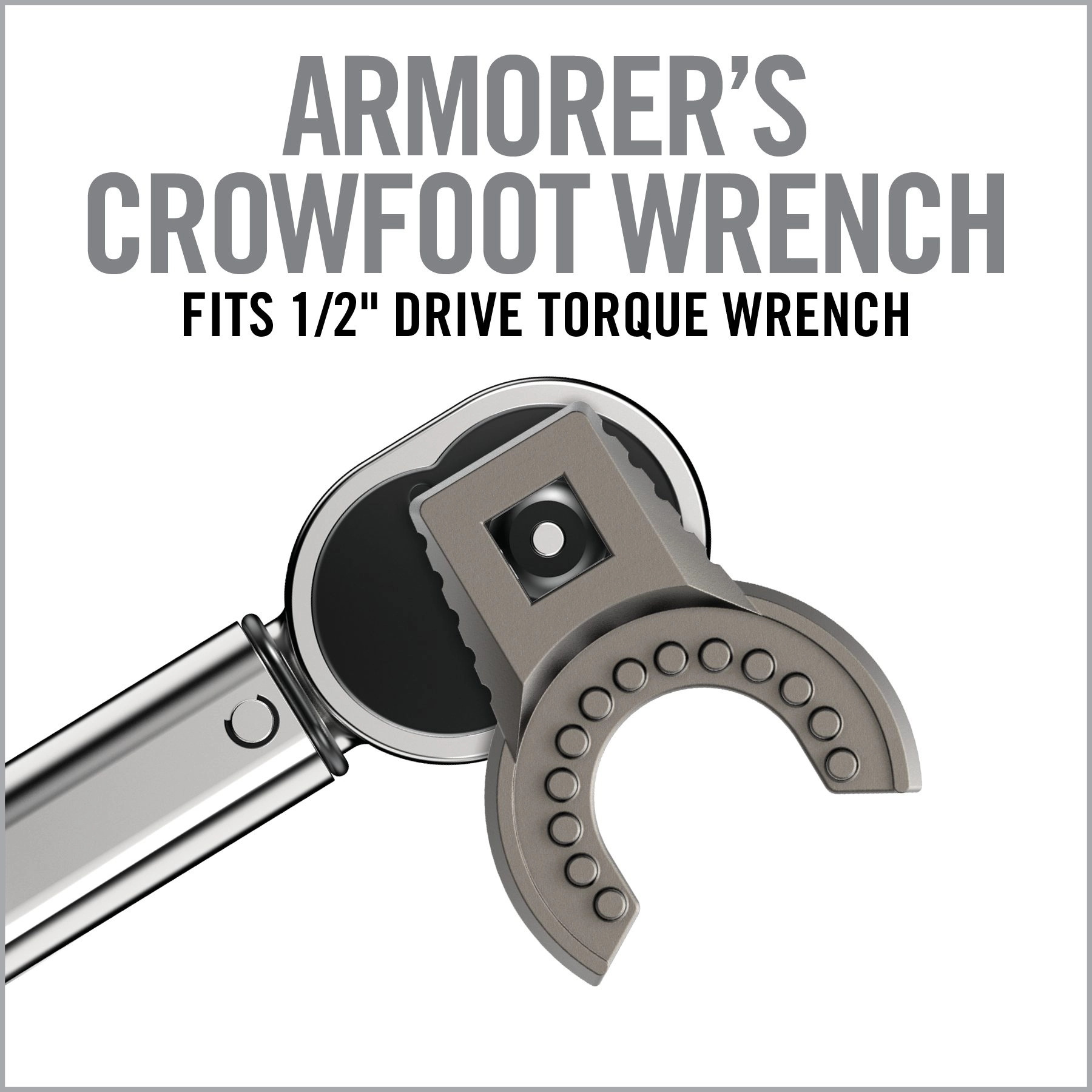 Real Avid Master-Fit A2/AR15 Crowfoot Wrench Set - työkalusarja