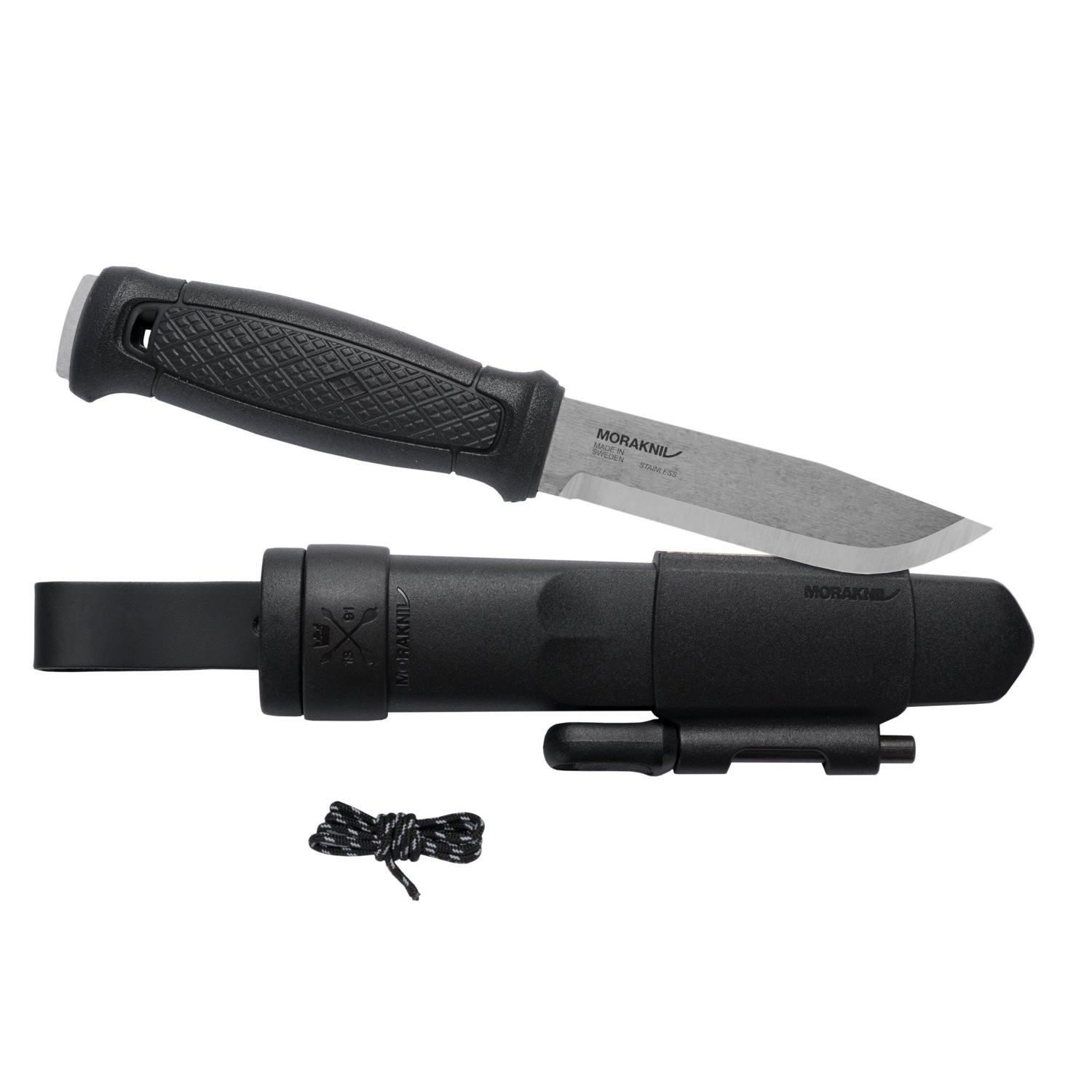 Morakniv Garberg Survival Kitillä - musta