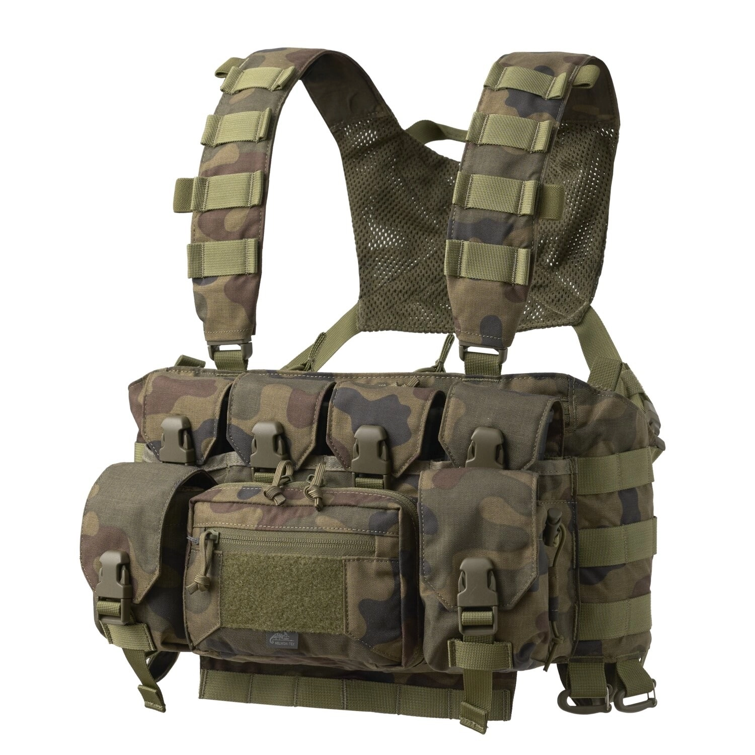 Helikon-Tex Guardian Recce Chest Rig - Cordura - PL Woodland