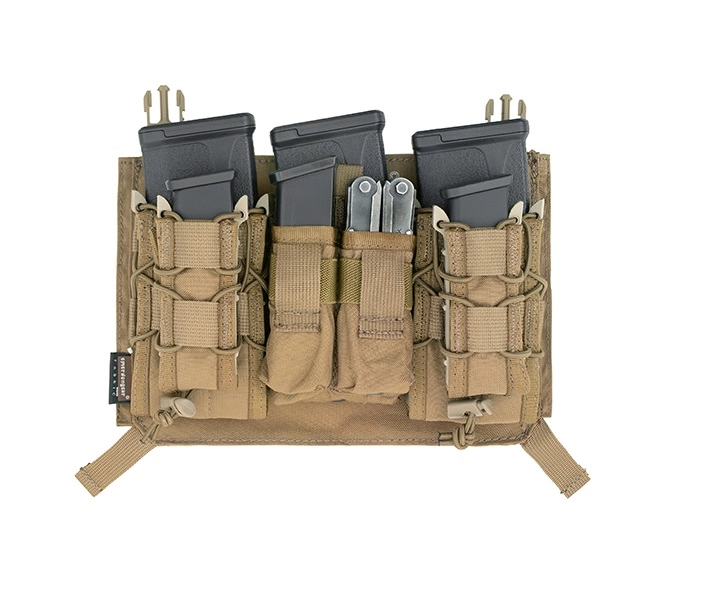 Emerson Gear Modular Triple M4/9MM Panel - Coyote Brown