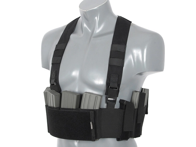 Amomax Speed Chest Rig - musta