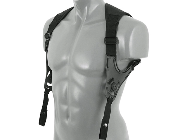 Amomax Shoulder Harness - musta