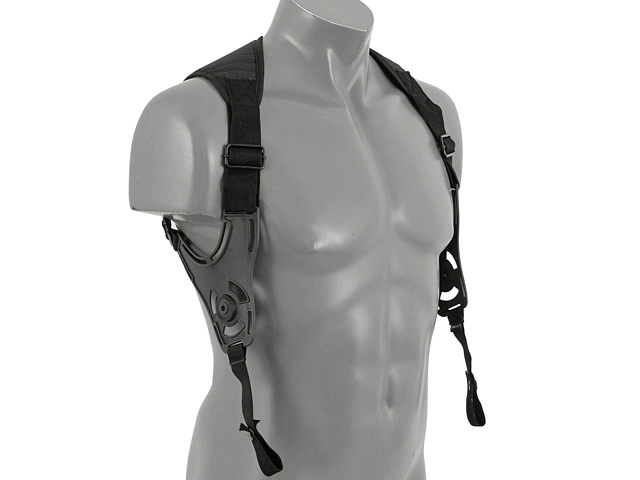 Amomax Shoulder Harness - musta