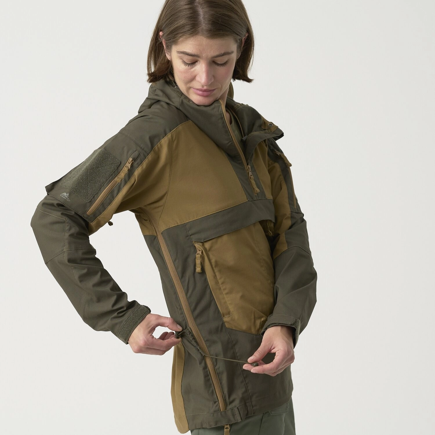 Helikon-Tex Tracer Anorak Jacket - Polycotton Stretch Ripstop - PL Woodland