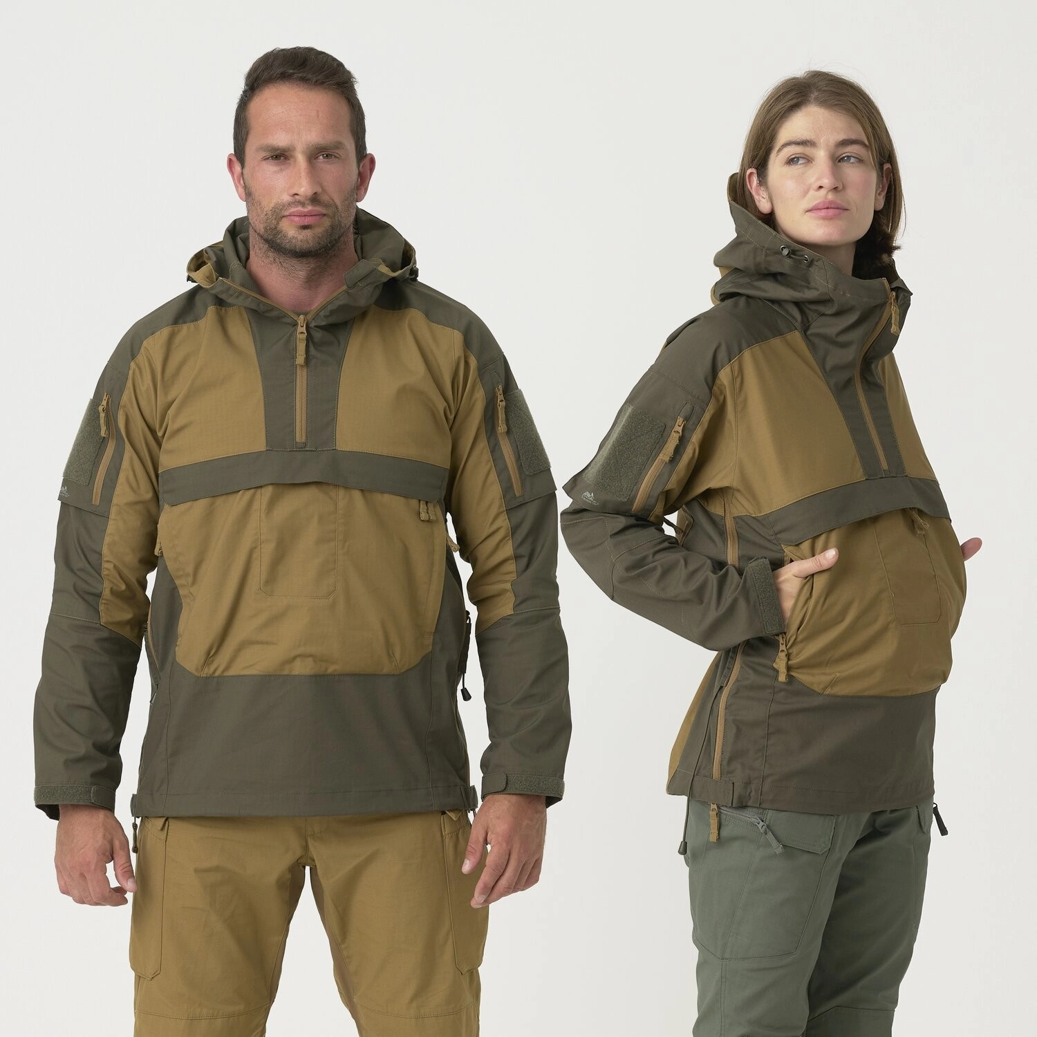 Helikon-Tex Tracer Anorak Jacket - Polycotton Stretch Ripstop - PL Woodland