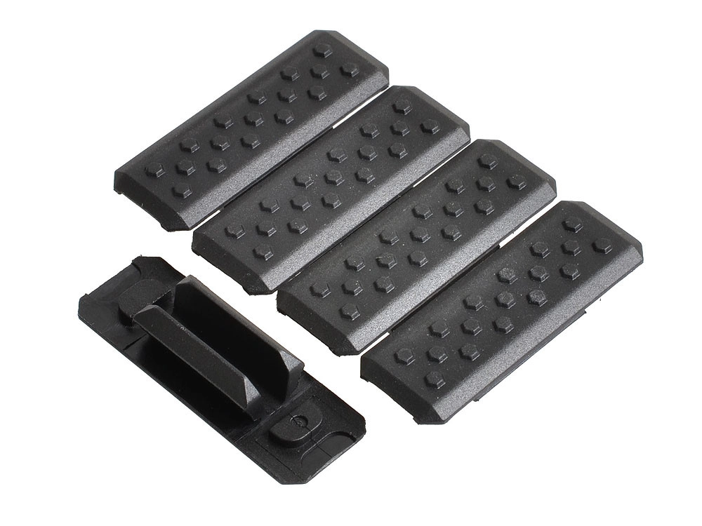 Strike Industries M-LOK Cover V1 - musta - 5-pack