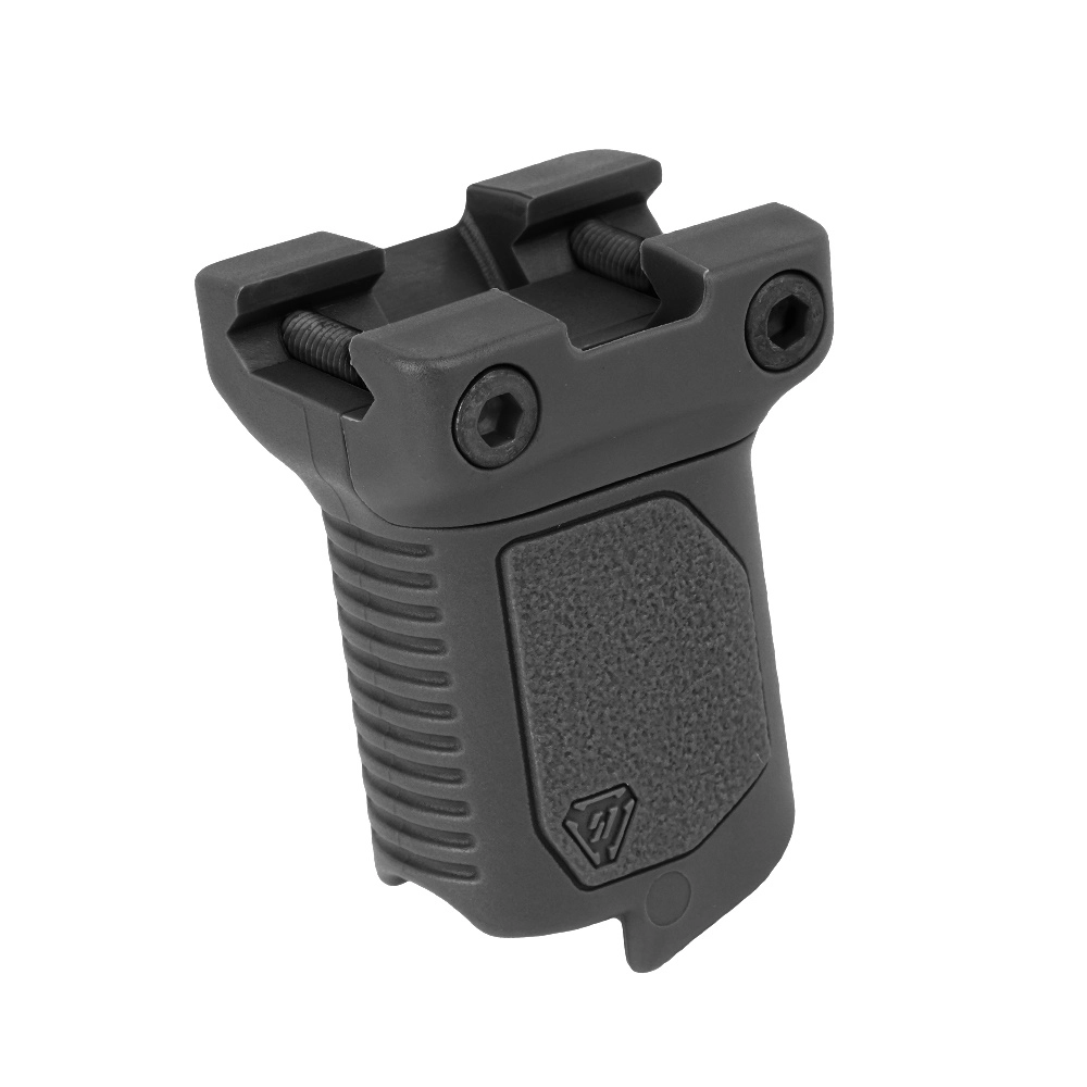 Strike Industries Picatinny Angled Vertical Grip - Short - Musta