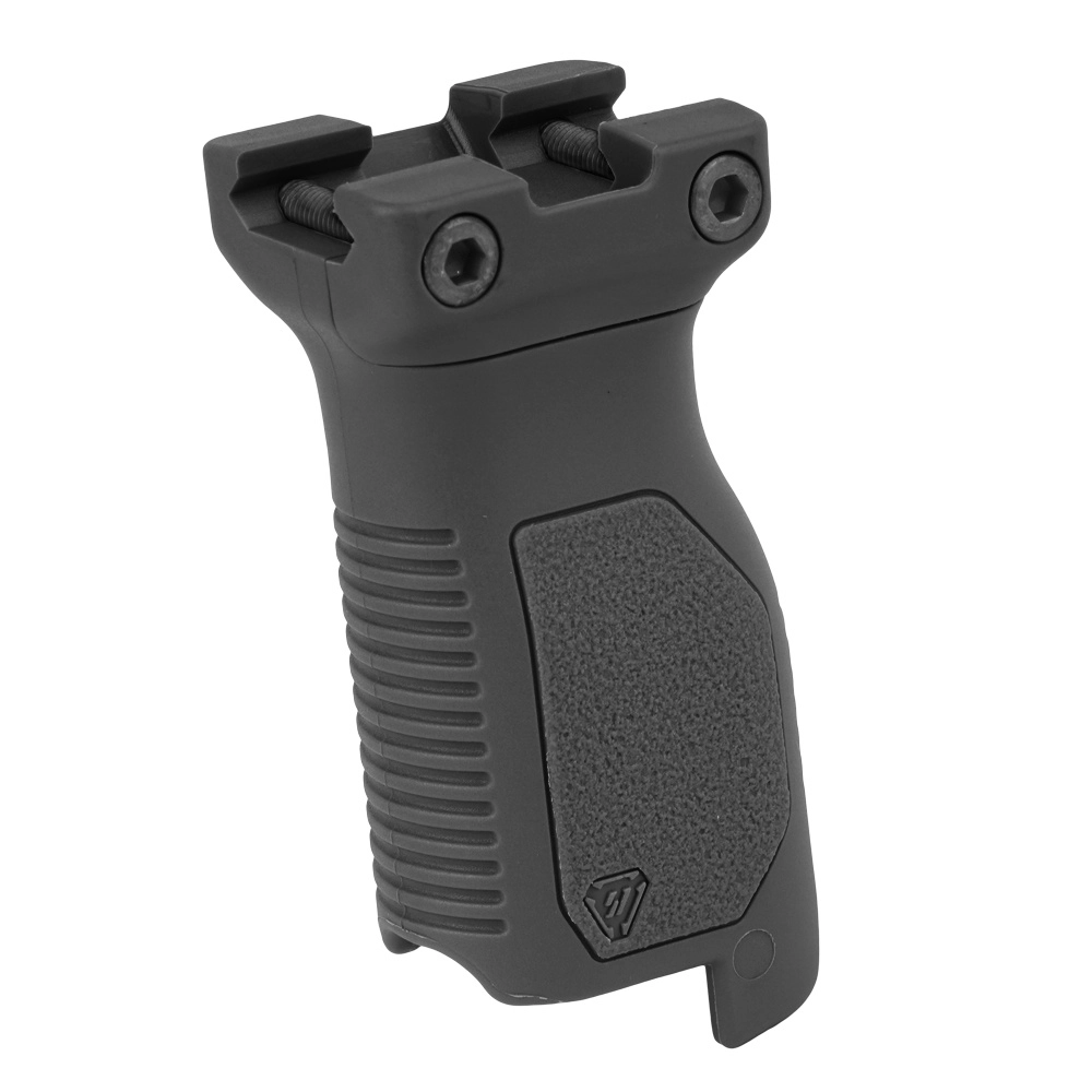 Strike Industries Picatinny Angled Vertical Grip - Long - musta