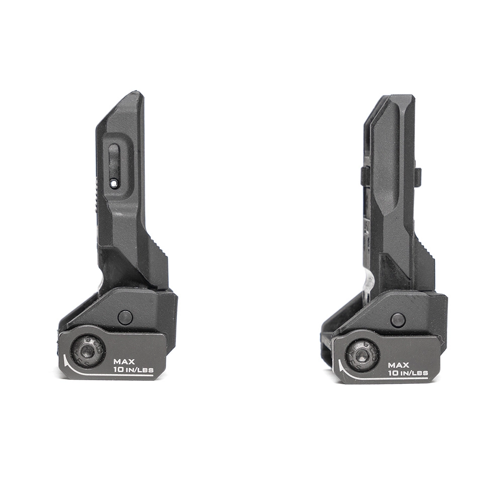 Strike Industries Sidewinder II BUIS Backup Iron Sights - musta