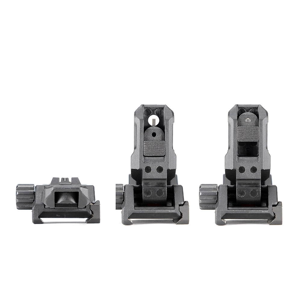 Strike Industries Sidewinder II BUIS Backup Iron Sights - musta