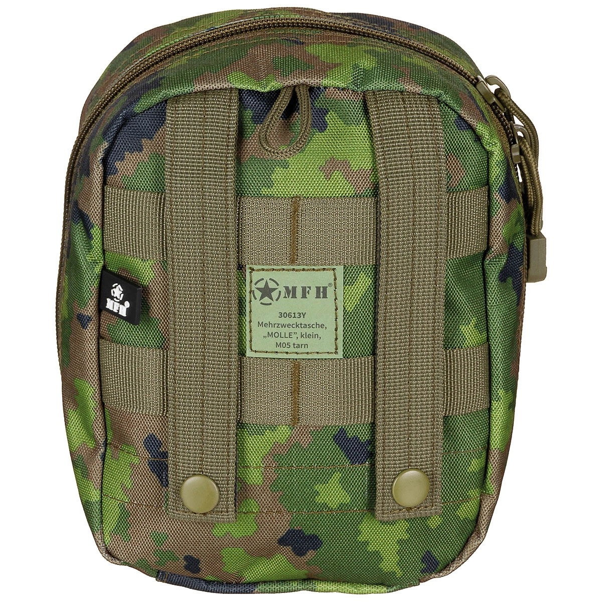 MFH MOLLE Utility Pouch, small - M05 camo