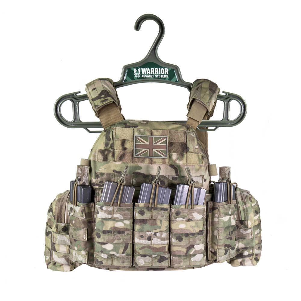 Warrior TacHook Tactical Hanger - Musta