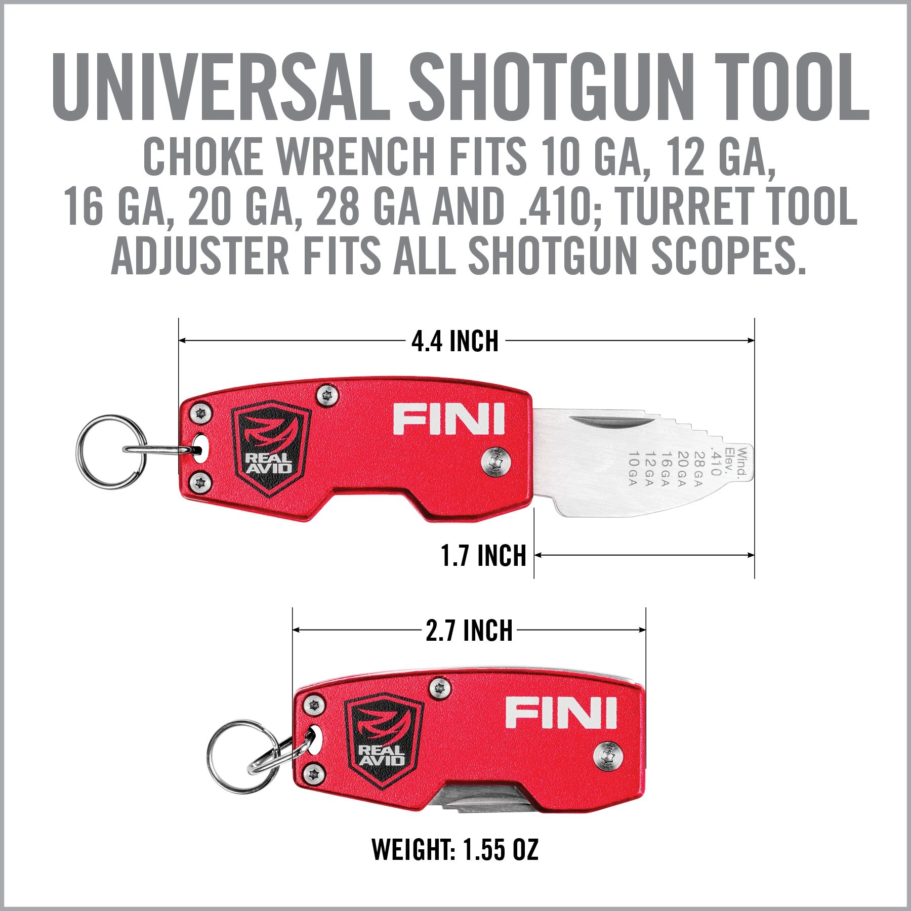 Real Avid FINI Universal Choke Tube Wrench