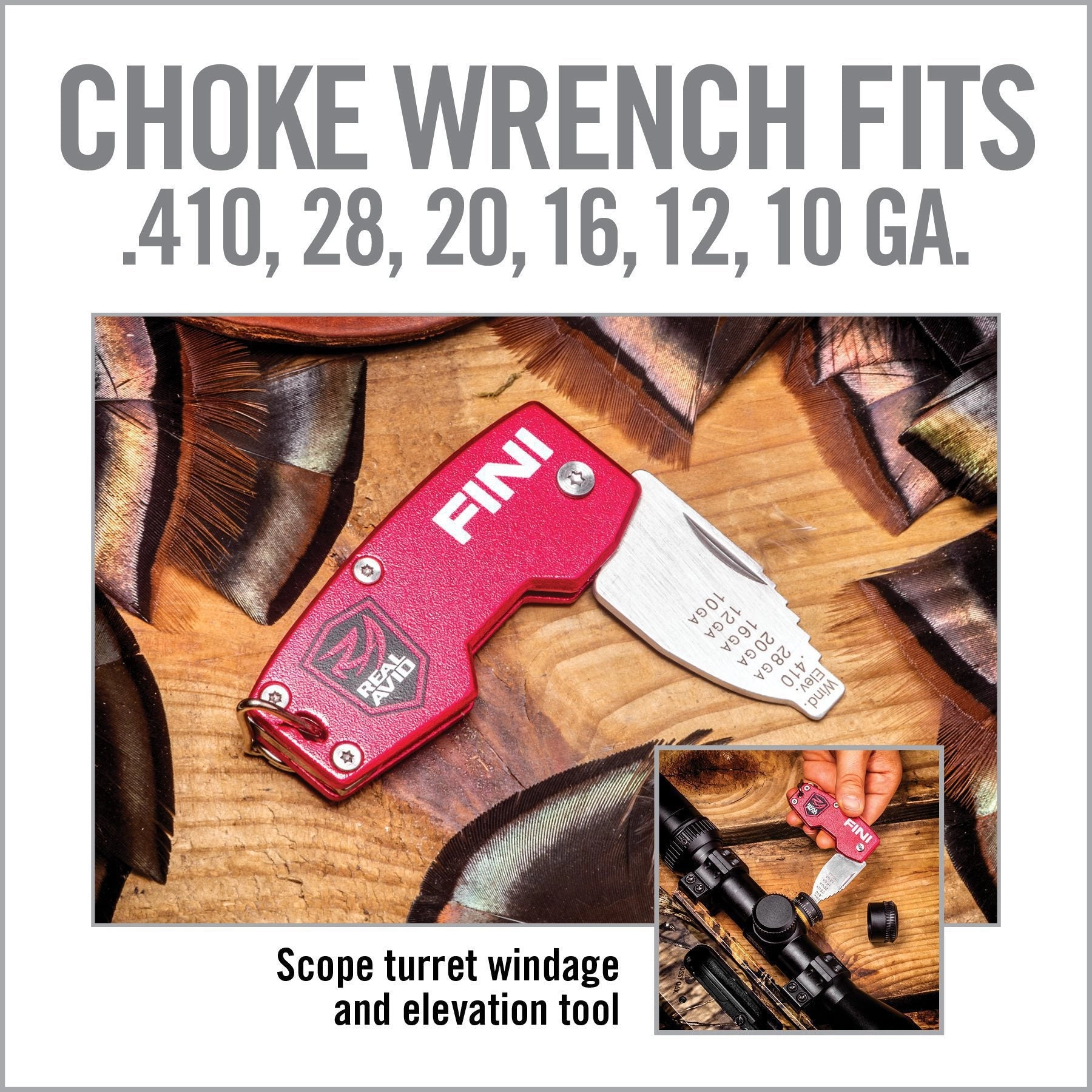 Real Avid FINI Universal Choke Tube Wrench