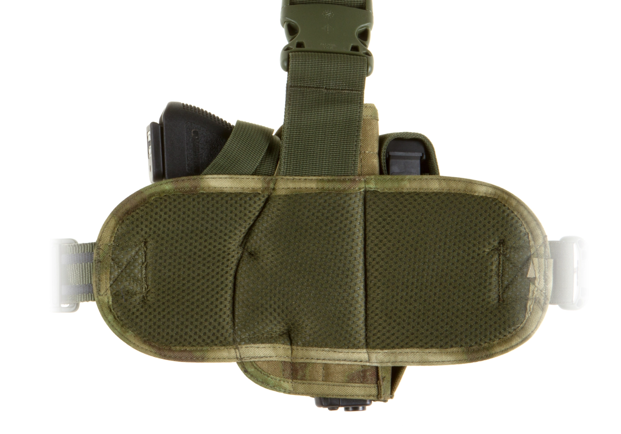 Invader Gear Dropleg Holster reisikotelo, vasemmalle - Everglade